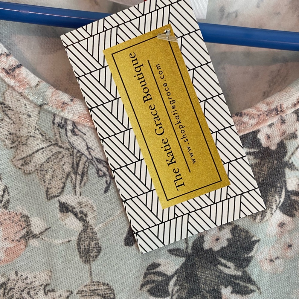 Katie Grace Boutique Floral Top